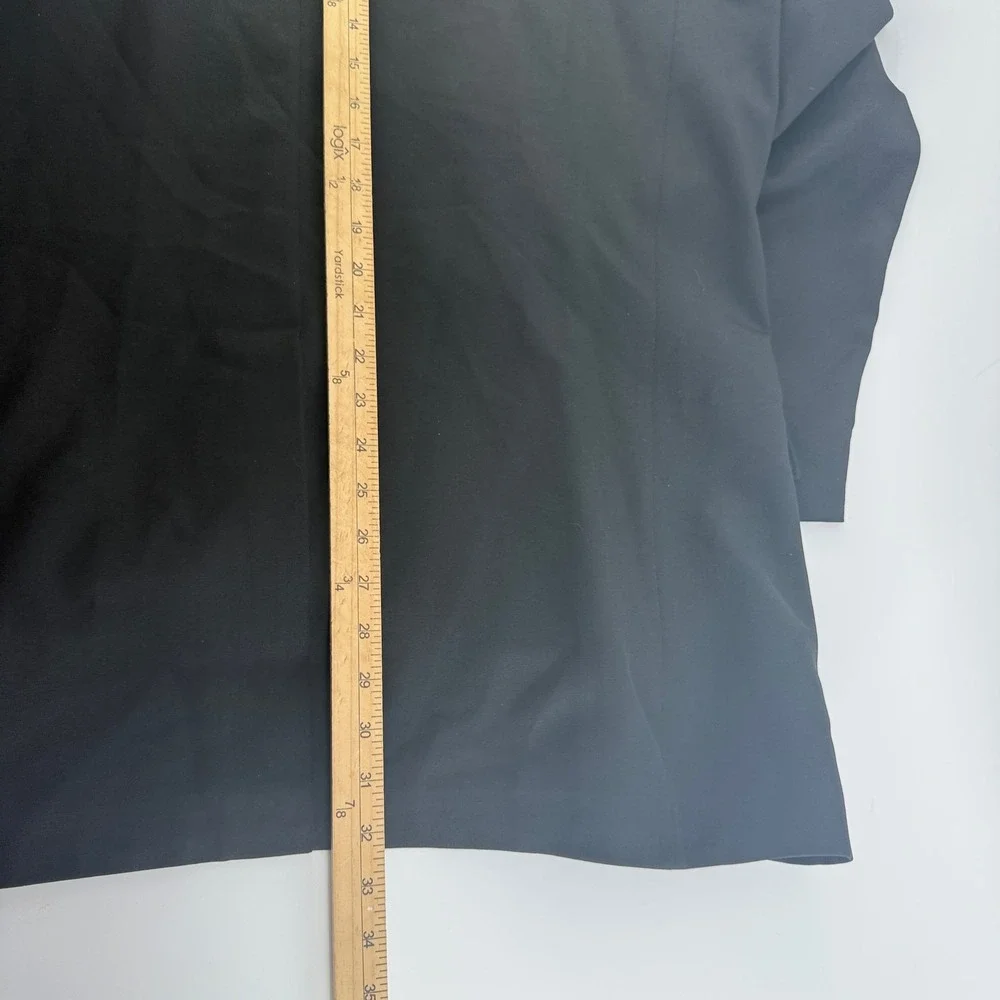 Pagano West Mens 48L Western Blazer Black Orange Hand Painted‎ Custom Sport Coat